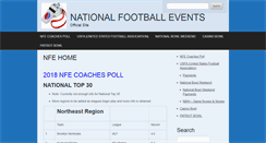 Desktop Screenshot of nationalfootballevents.com